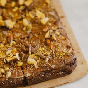 Double Chocolate Ganache Crunchie